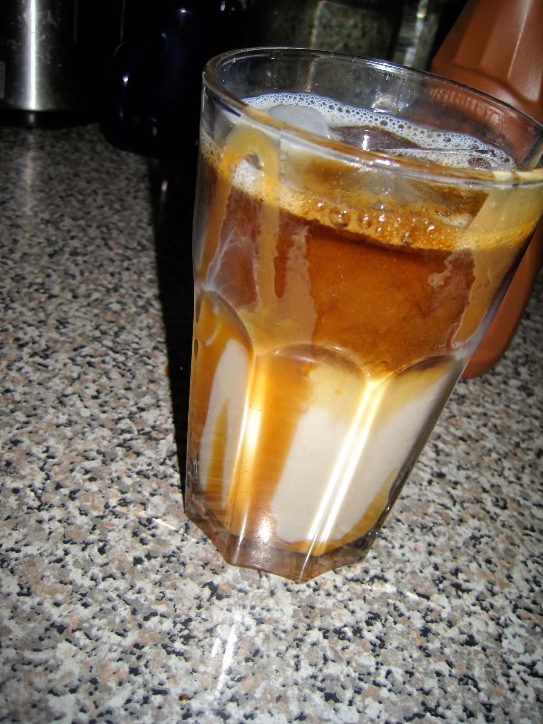 How to Make a Fake Sbux Iced Caramel Macchiato