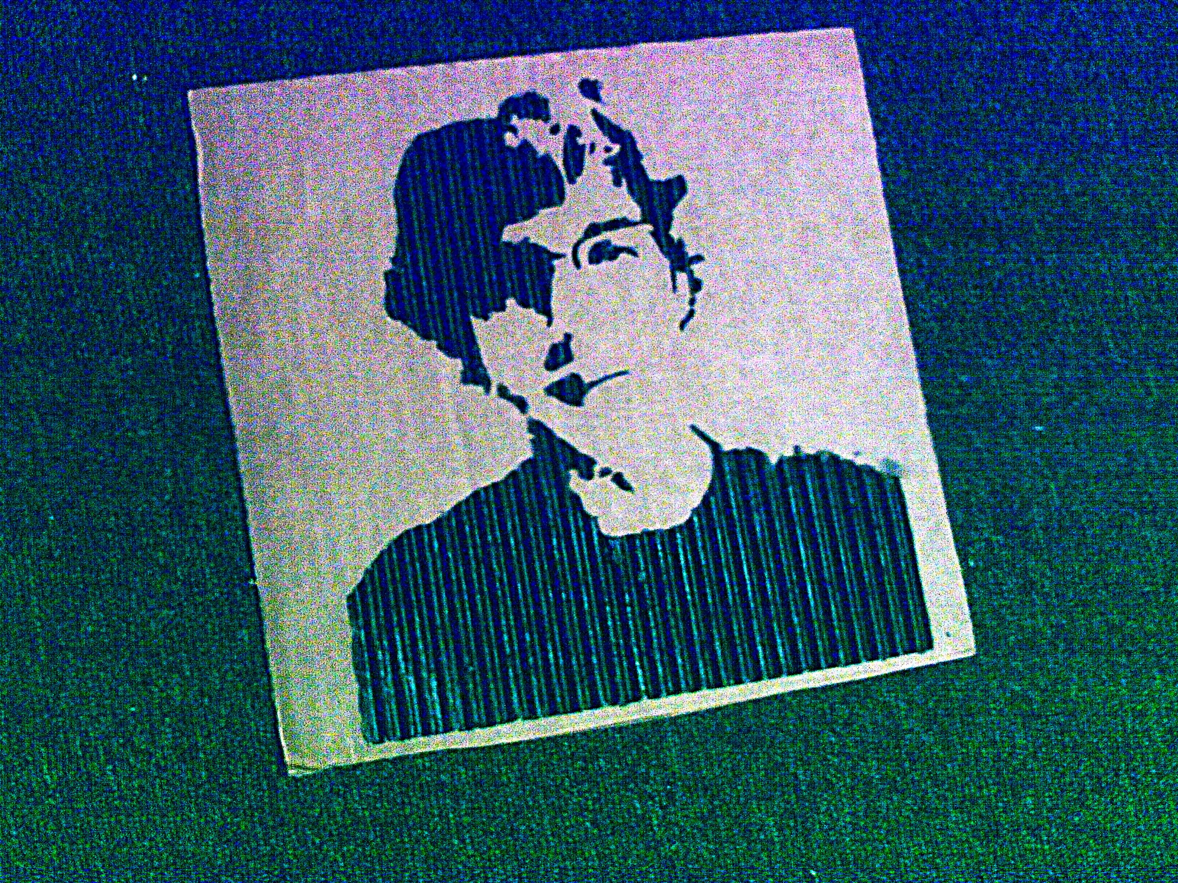 Corrugated Self-Portrait