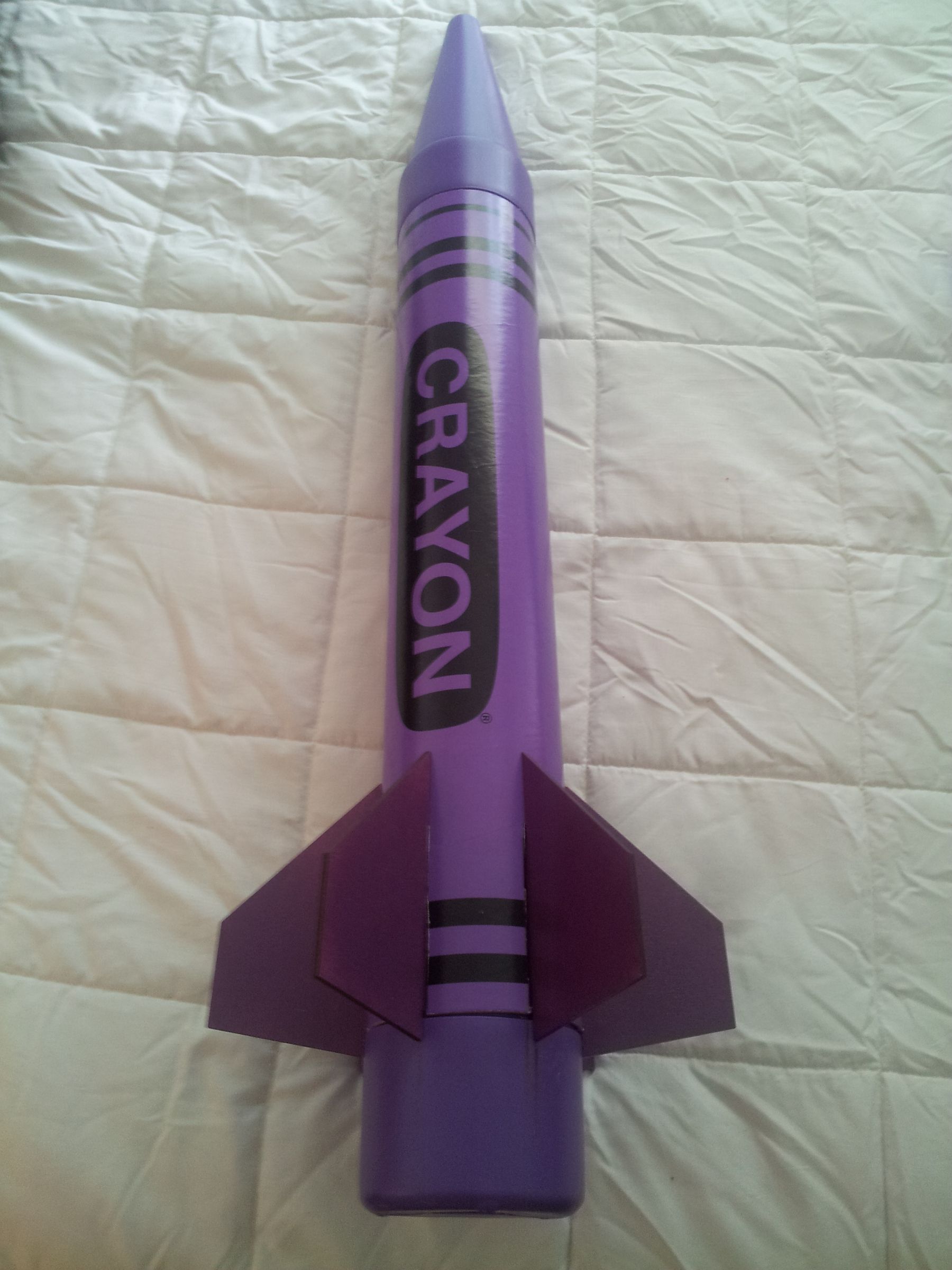 Build a Crayon Rocket