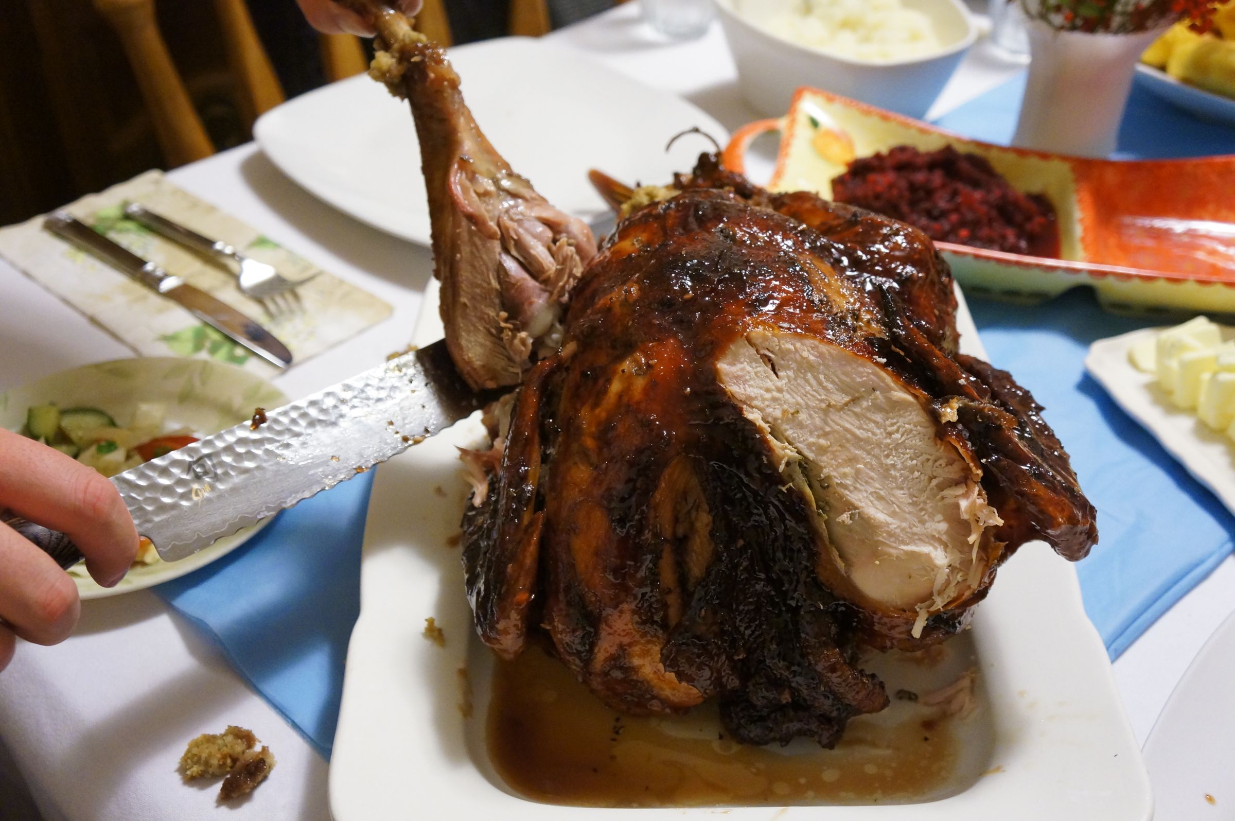 Butter Infused Pomegranate Glazed Turkey 15 Steps (with Pictures