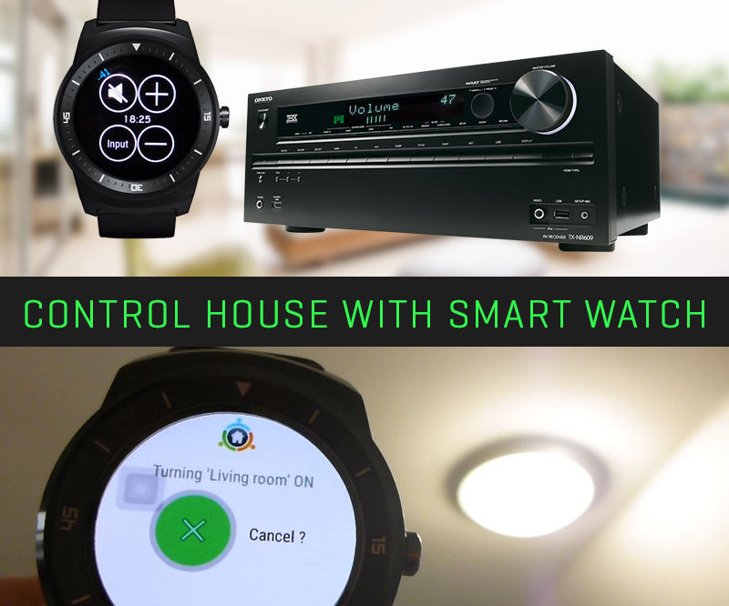 How to Control House With Watch