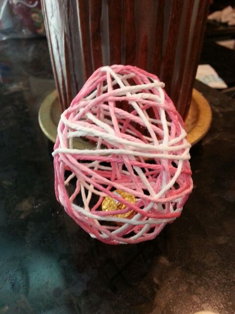 Yarn Balloon Easter/Holiday Eggs