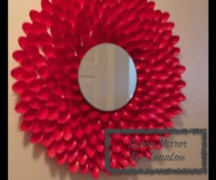 Simple Spoon Mirror DIY