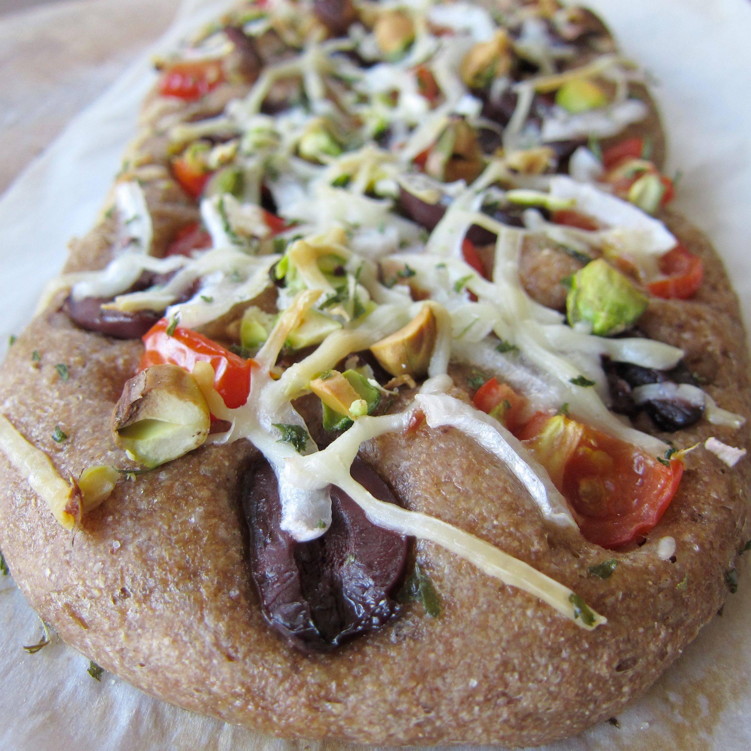 100% Whole Wheat Focaccia