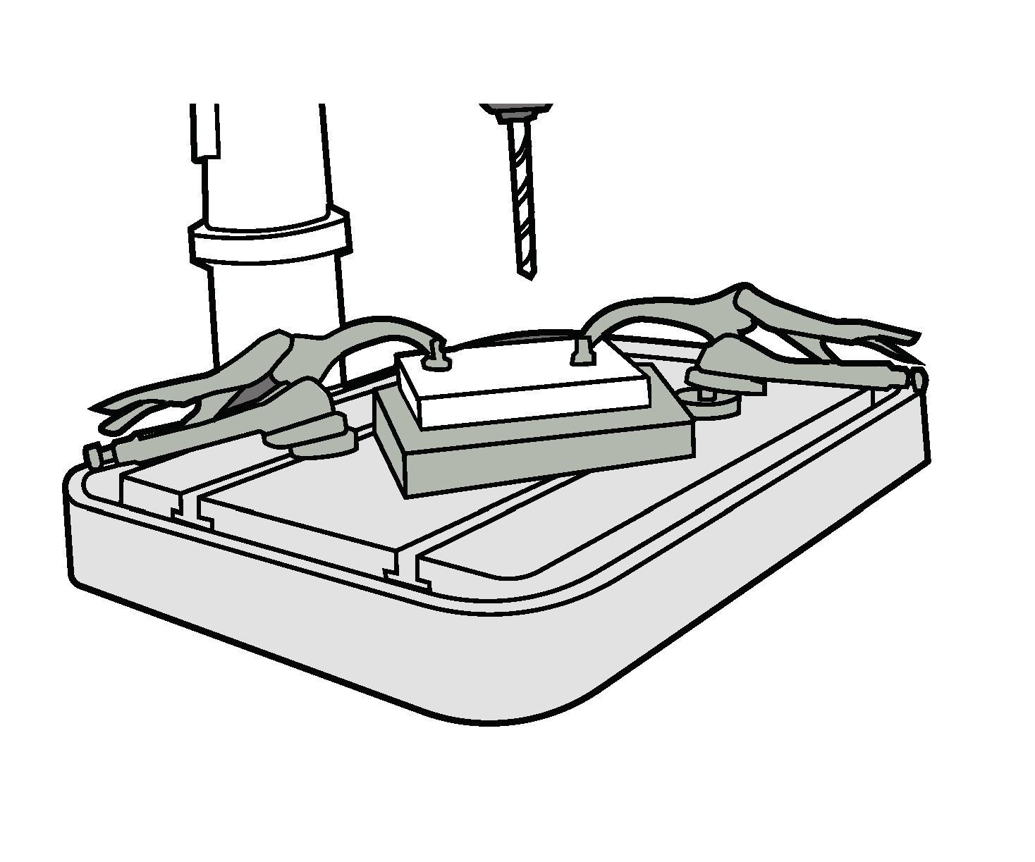 Adjusting the Metal Drill Press
