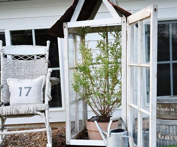 DIY Window Greenhouse