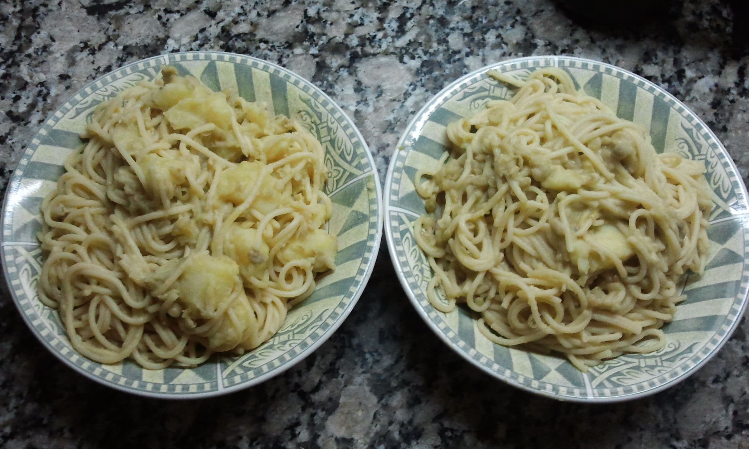 Pasta and Green Peas