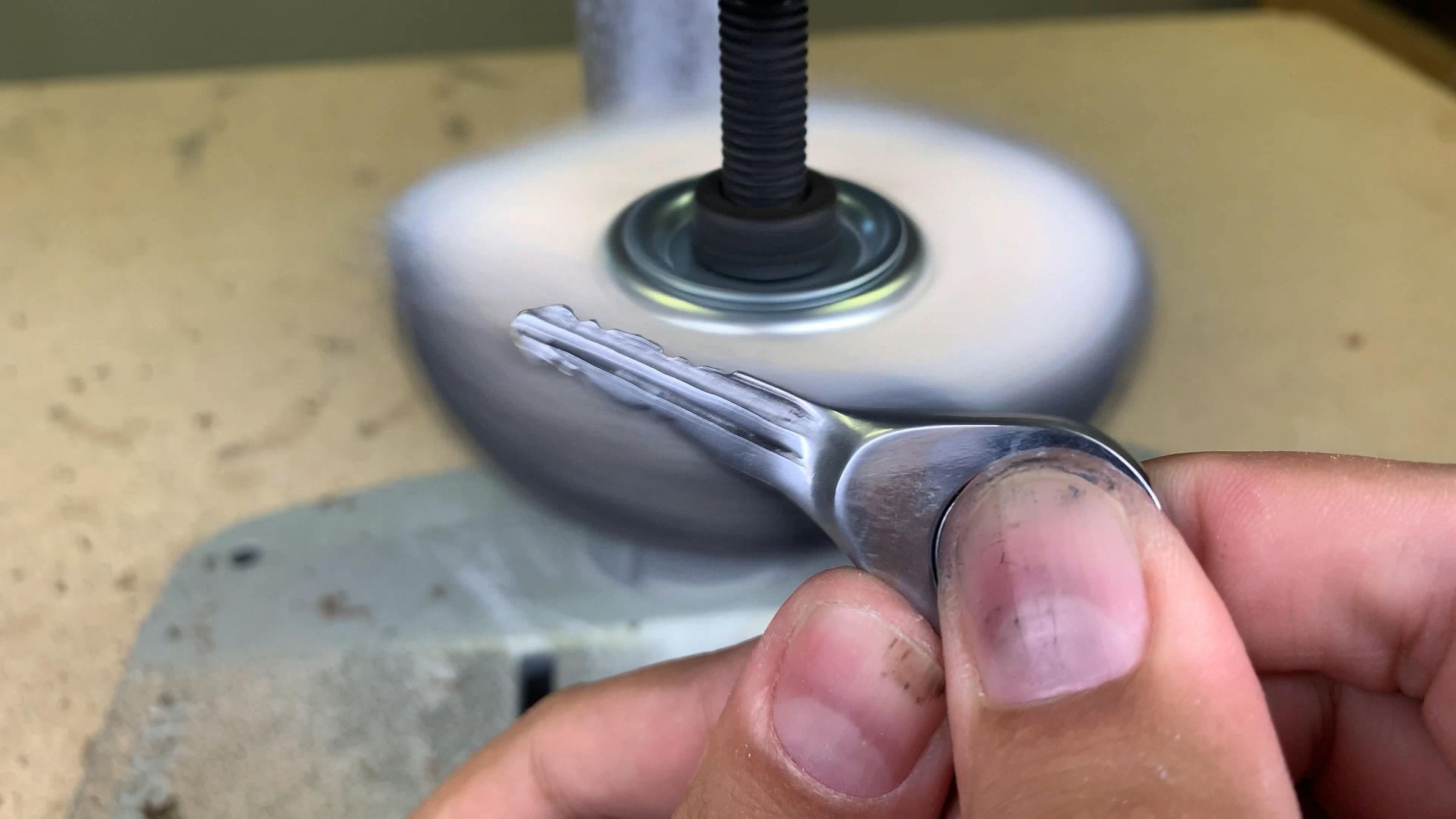 A Car Key Made From a Ratcheting Wrench : 7 Steps (with Pictures ...