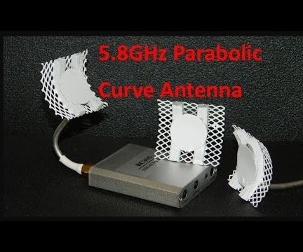 Parabolic Curve Antenna