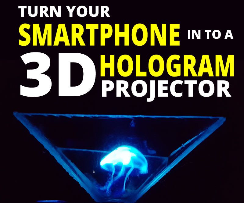 Turn Your Smartphone Into a 3D Hologram Projector! Does It Work?