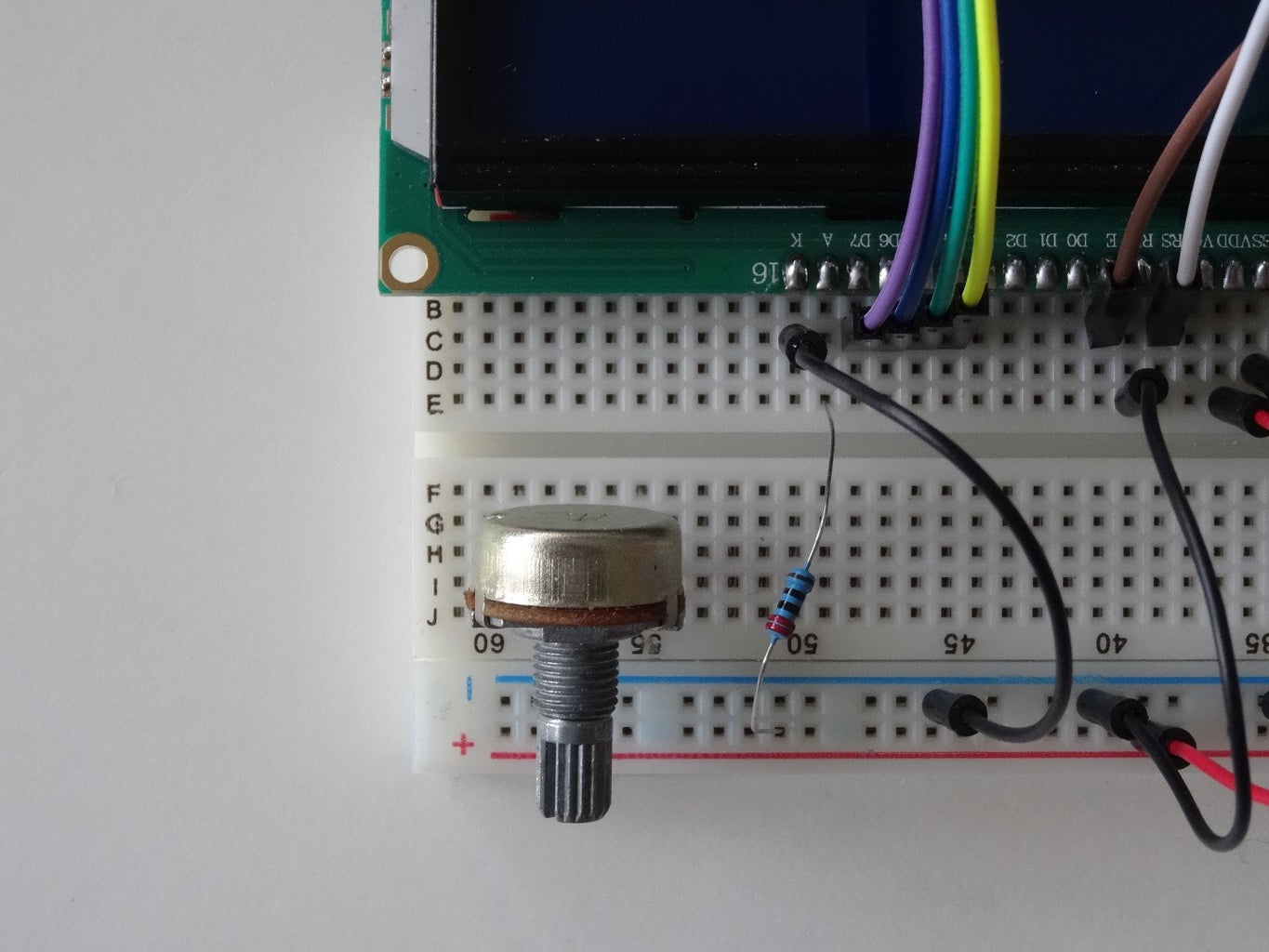 Arduino Nano: Directly Connected 2 X 16 LCD Display With Visuino : 10 ...