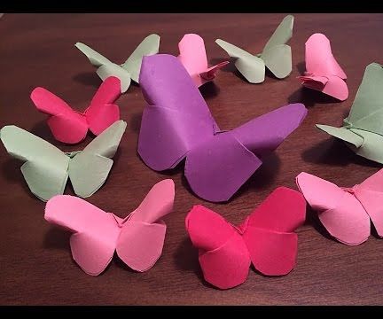 DIY : Paper Butterflies 