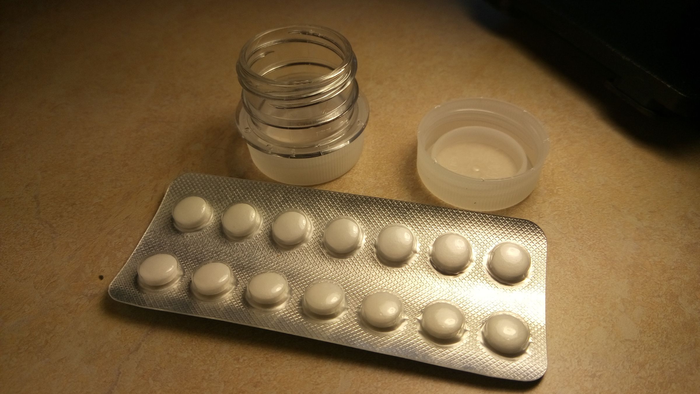 Pill Box / Bottle - PET Plastic