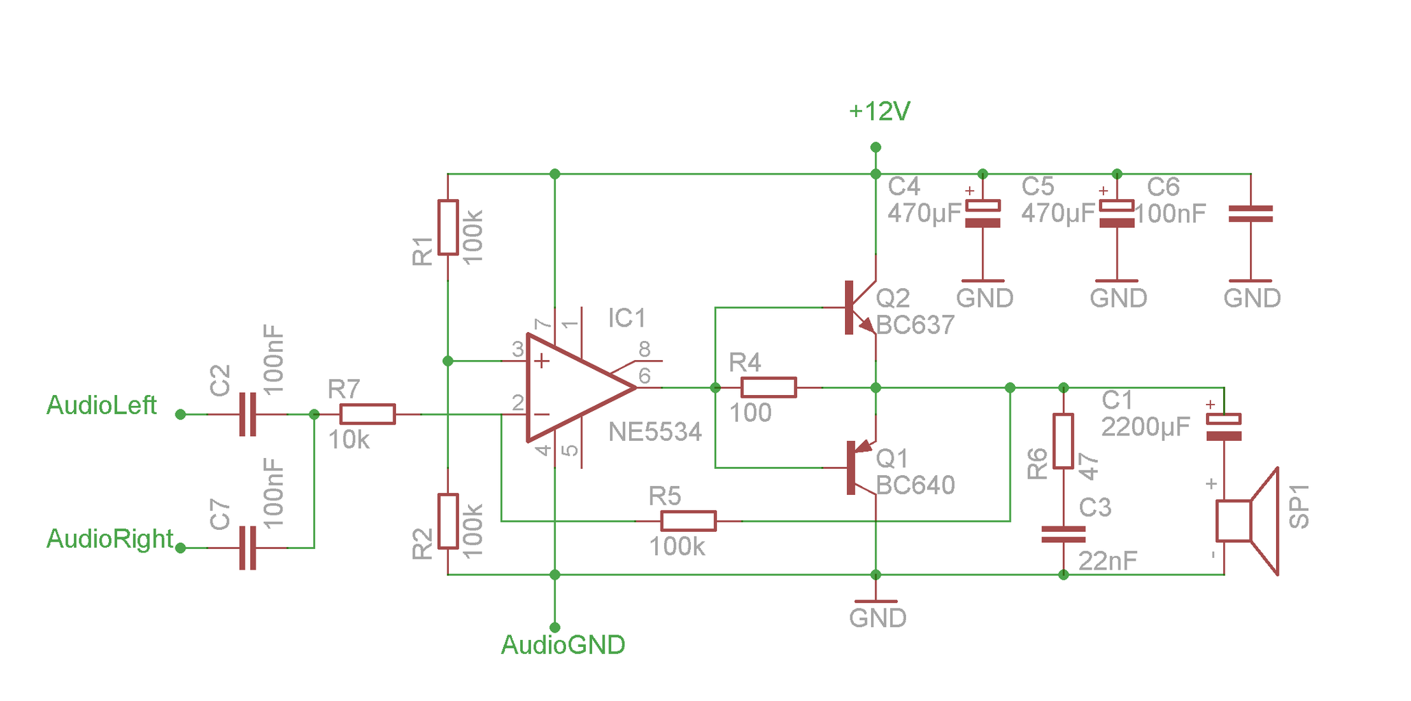 Make Your Own Low Budget Bluetooth Music System : 5 Steps (with ... Circuit Diagram