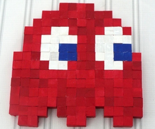 DIY 8 Bit Wall Art