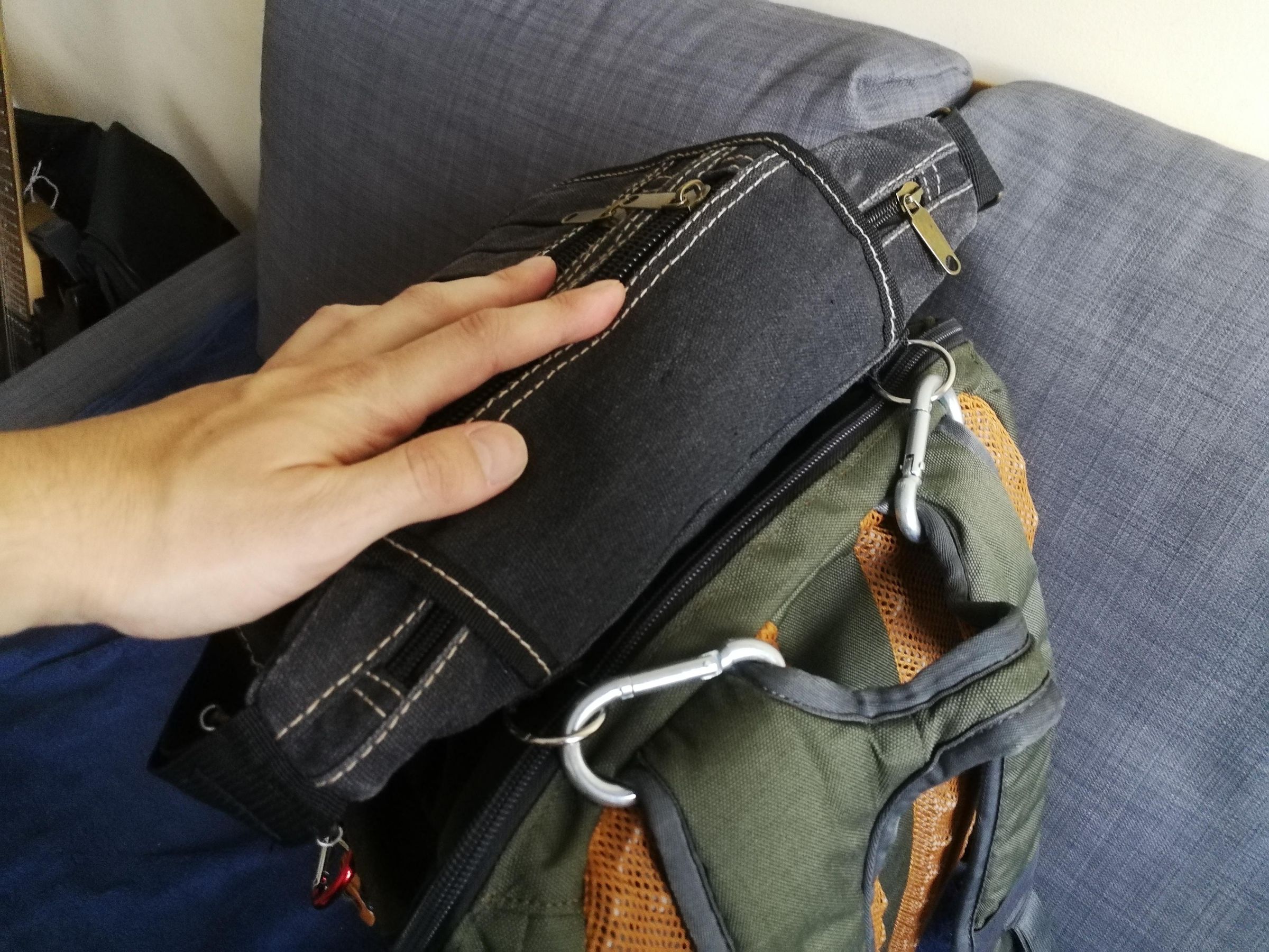 Backpack Attachable Shoulder Bag : 6 Steps - Instructables
