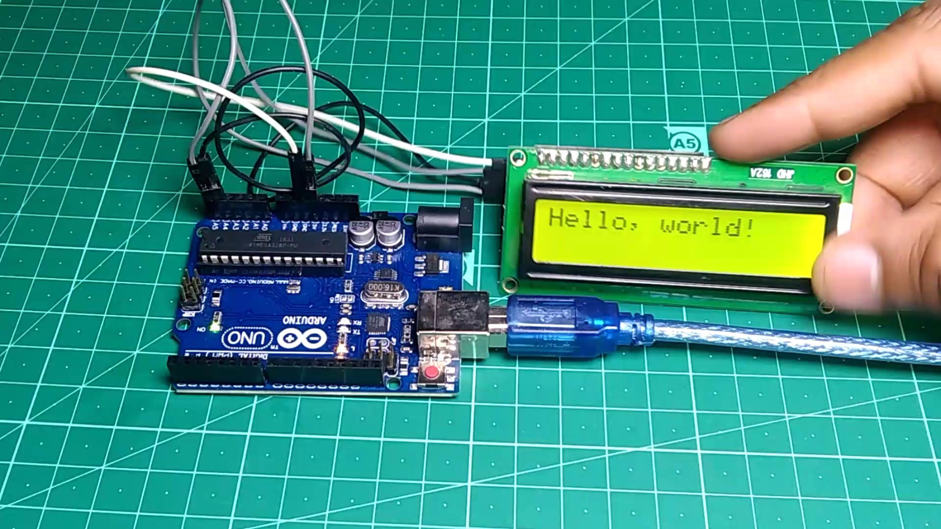 I2C / IIC LCD Display Convert a SPI LCD to the I2C LCD Display 5