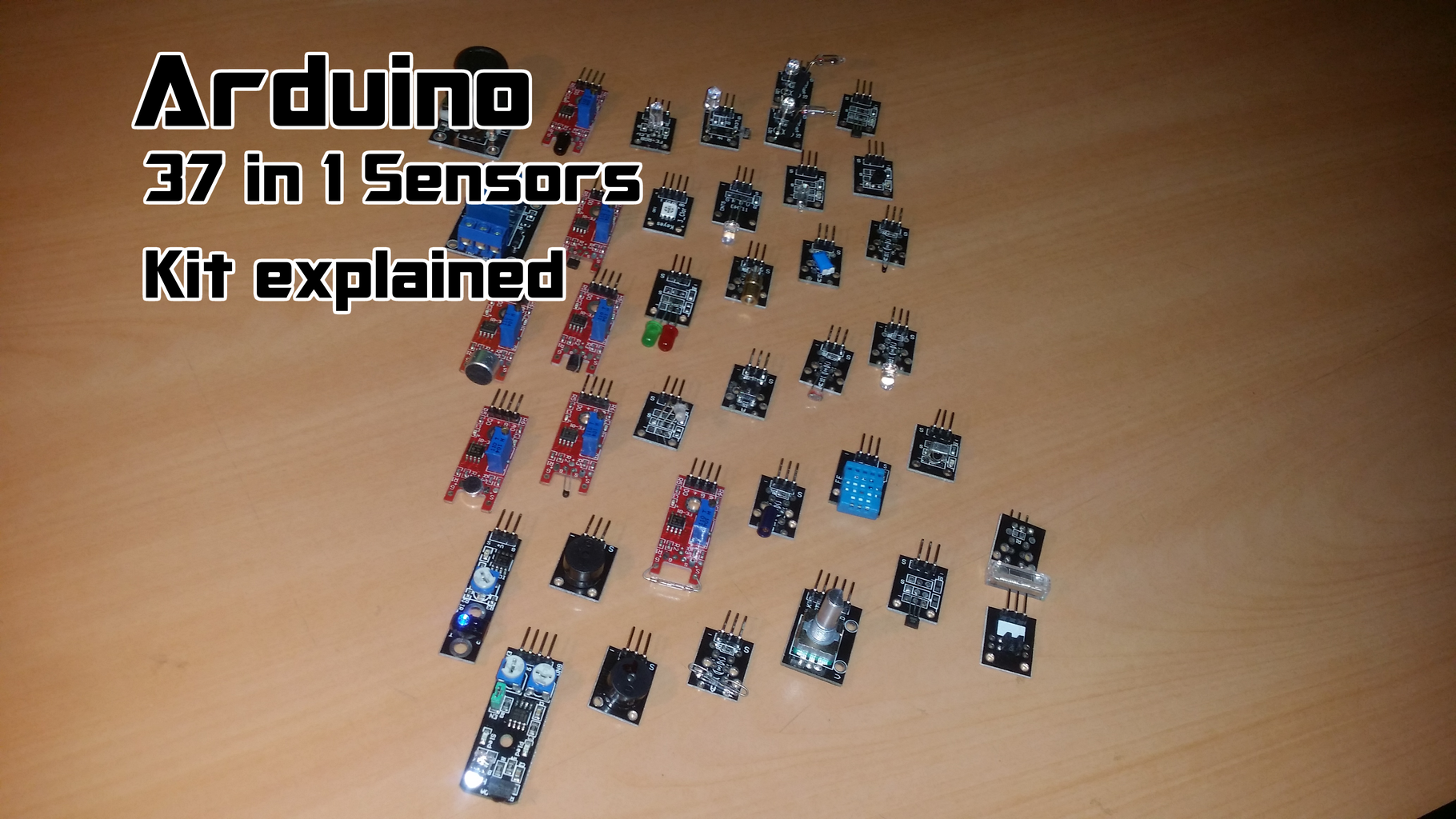 Arduino | 37 in 1 Sensors Kit Explained