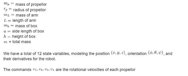 Implementation: Quadcopter Model