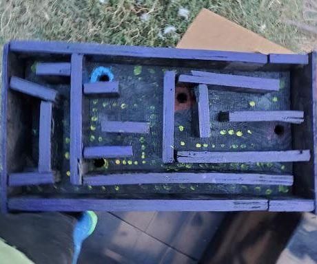 Plywood Marble Maze