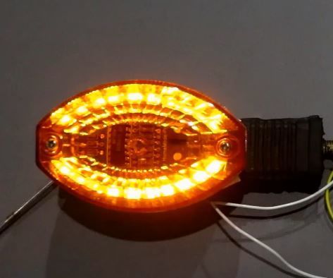 DIY Audi Style Sequential Turn Signal Indicators for Bike 