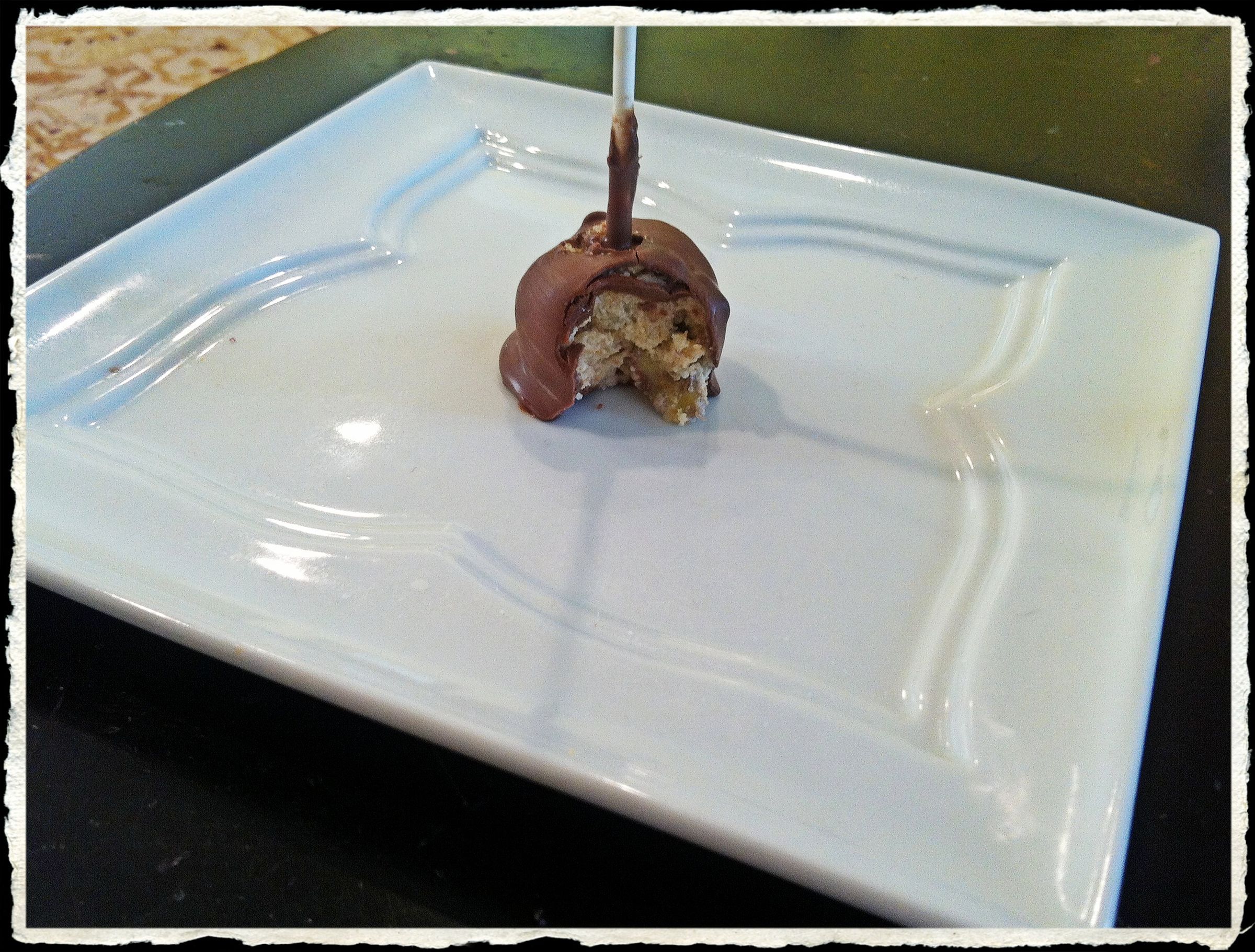 Banana Nutella Cake Pops