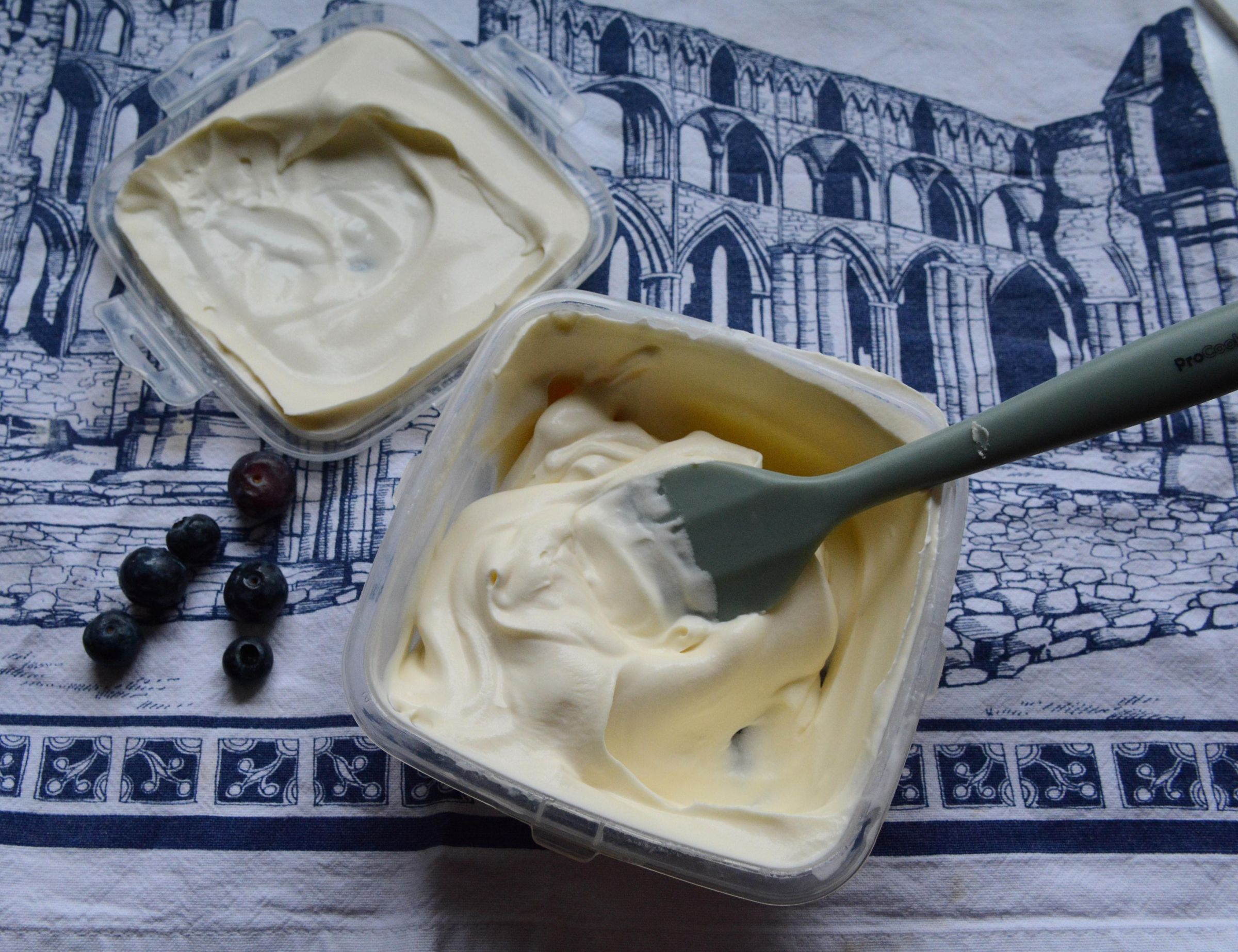 Speedy Whipped Cream - No Fuss and No Equipment, Only Tupperware