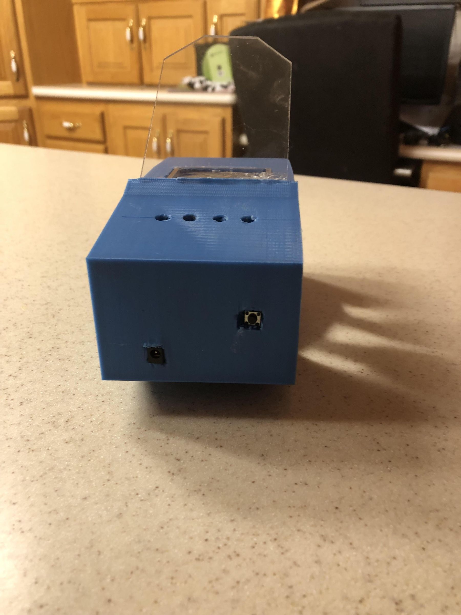 H.U.D. (Heads Up Display) Alarm Clock 4 Steps Instructables