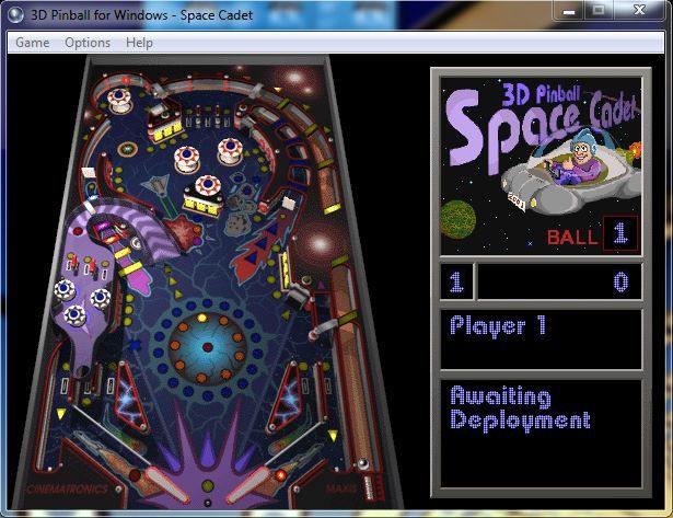 Get 3D Pinball Onto Vista