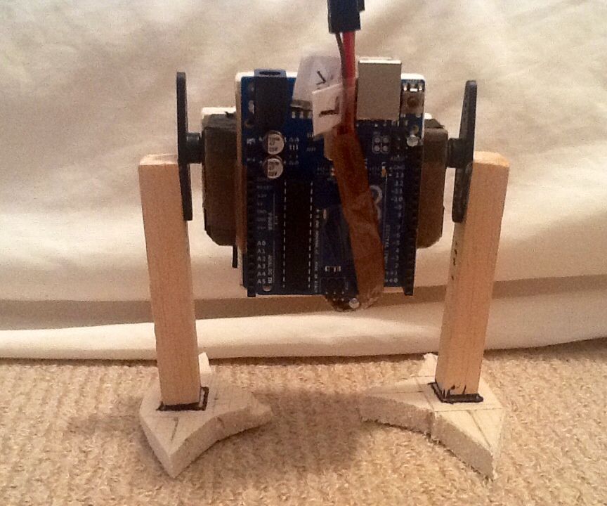 Arduino Tri-Toed Biped