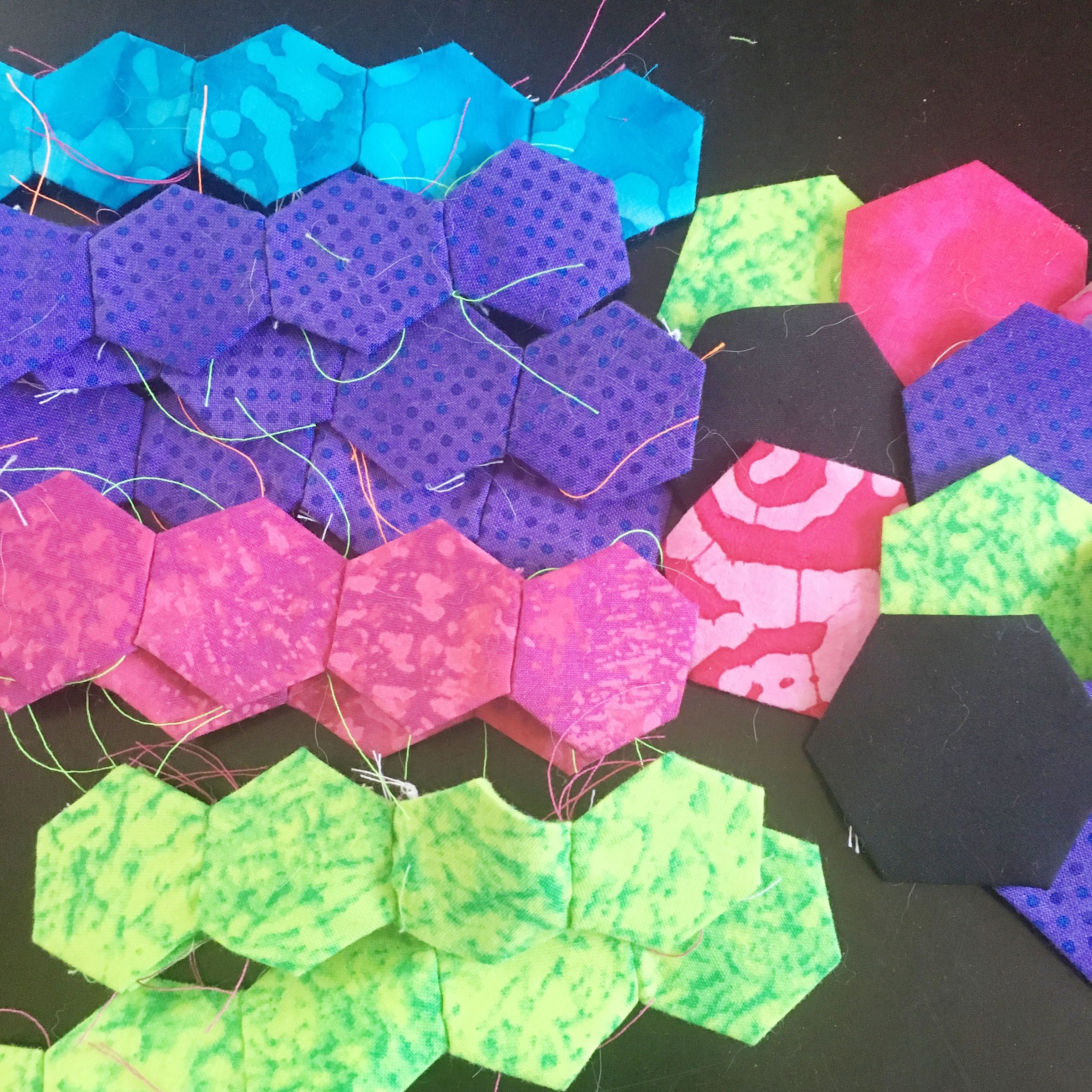Hand Sewing Hexagons 6 Steps (with Pictures) Instructables