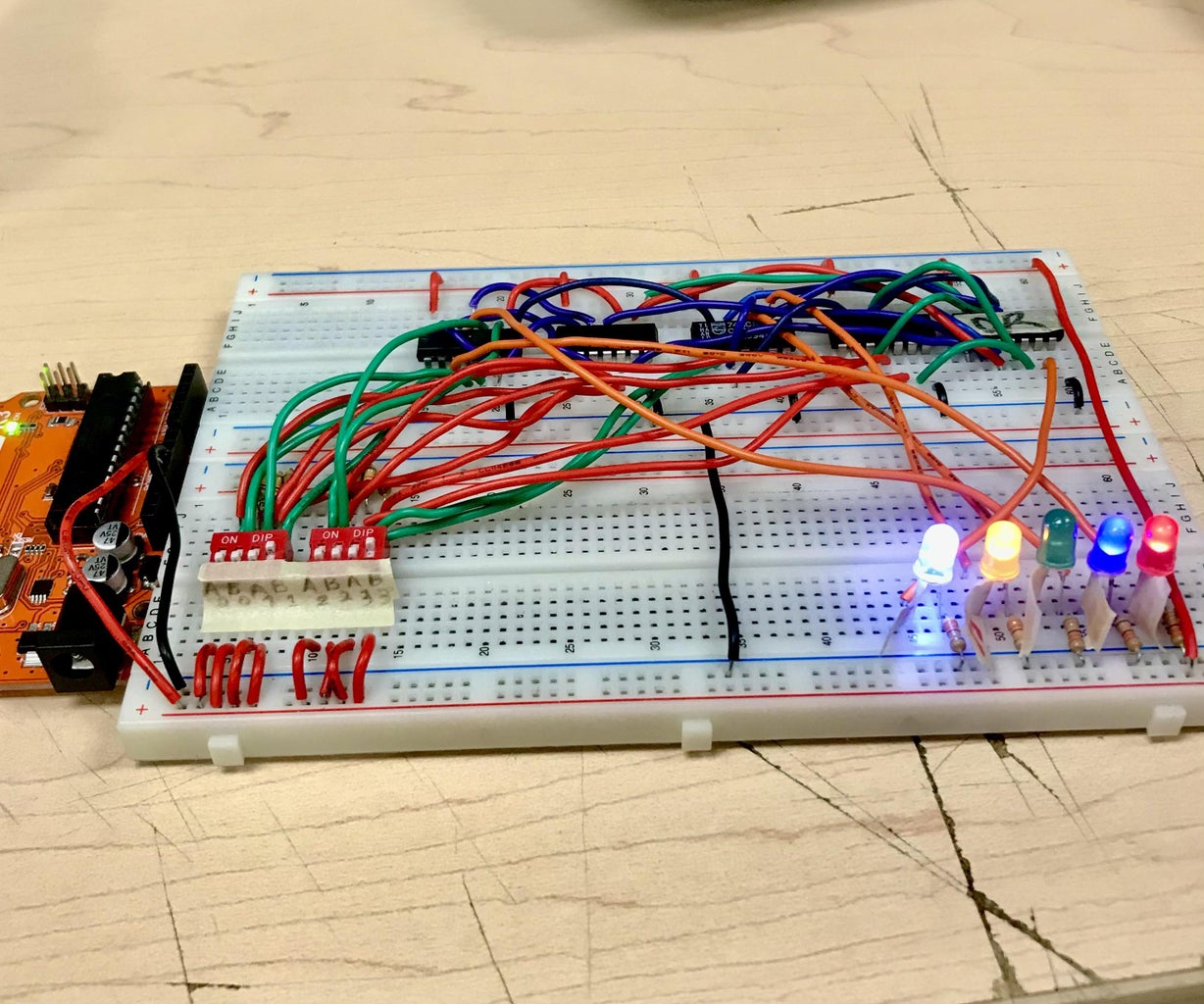 4-Bit Binary Adder : 9 Steps - Instructables