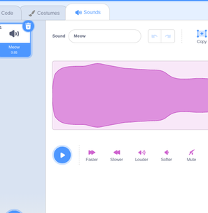Sounds in Scratch