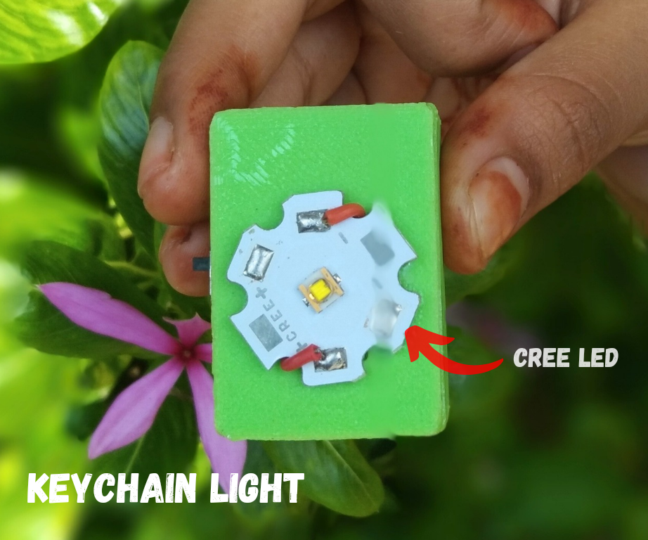DIY 3D Printed Keychain Light
