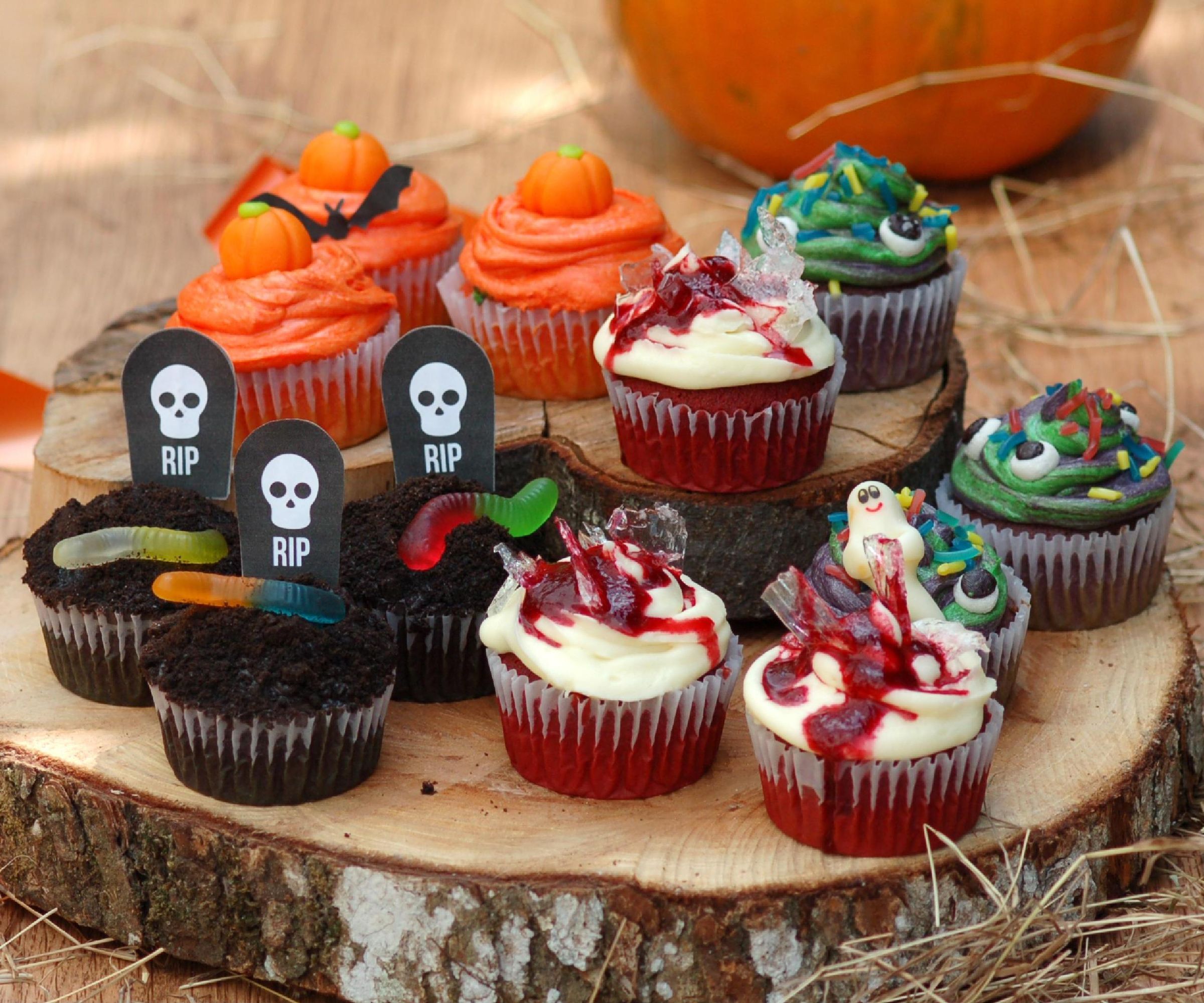 'Spooky Fiesta' Cupcakes Recipe 