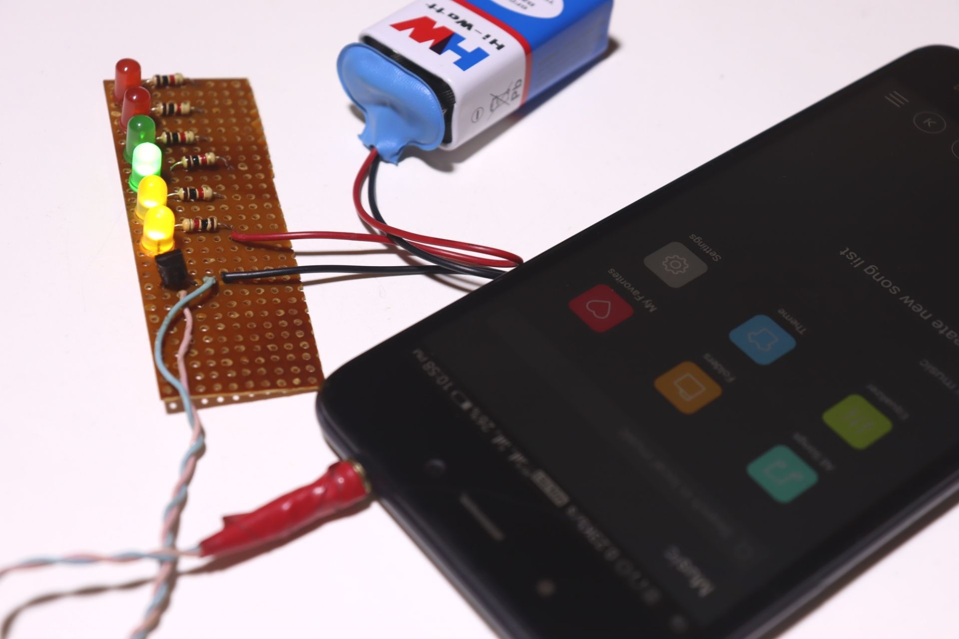 How to Make VU Meter Using Transistor 10 Steps Instructables
