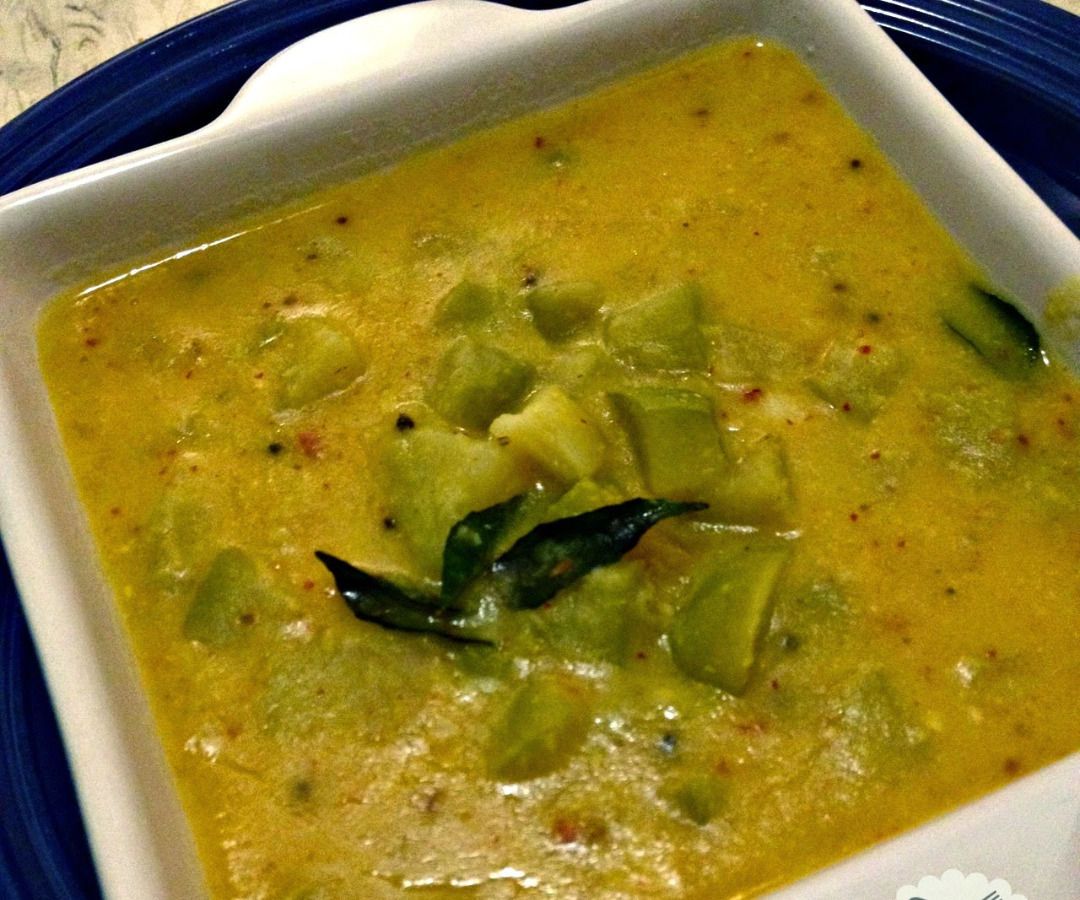 Chayote Dal Curry Recipe
