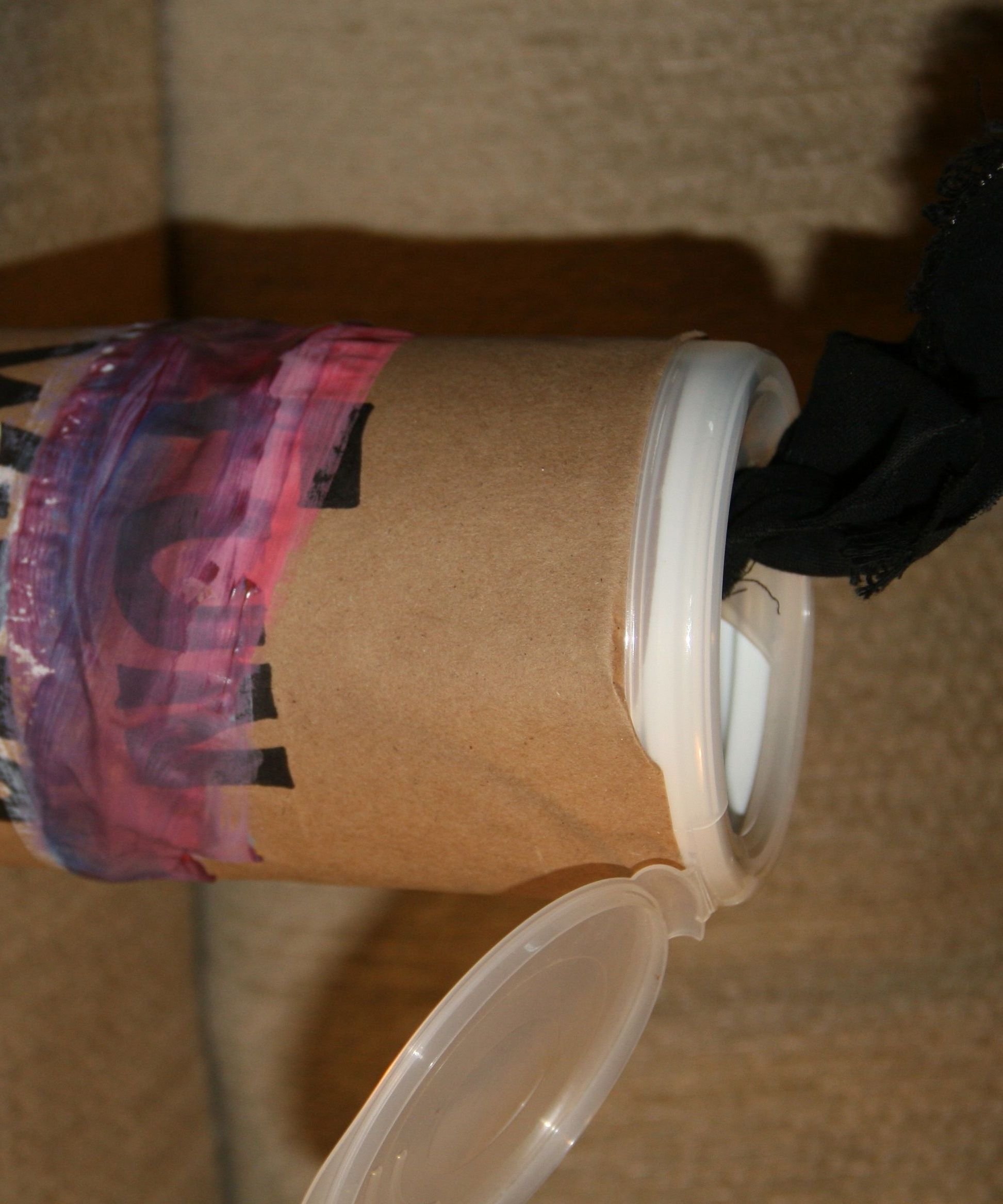 Upcycled Toddler Busy Toy Canister