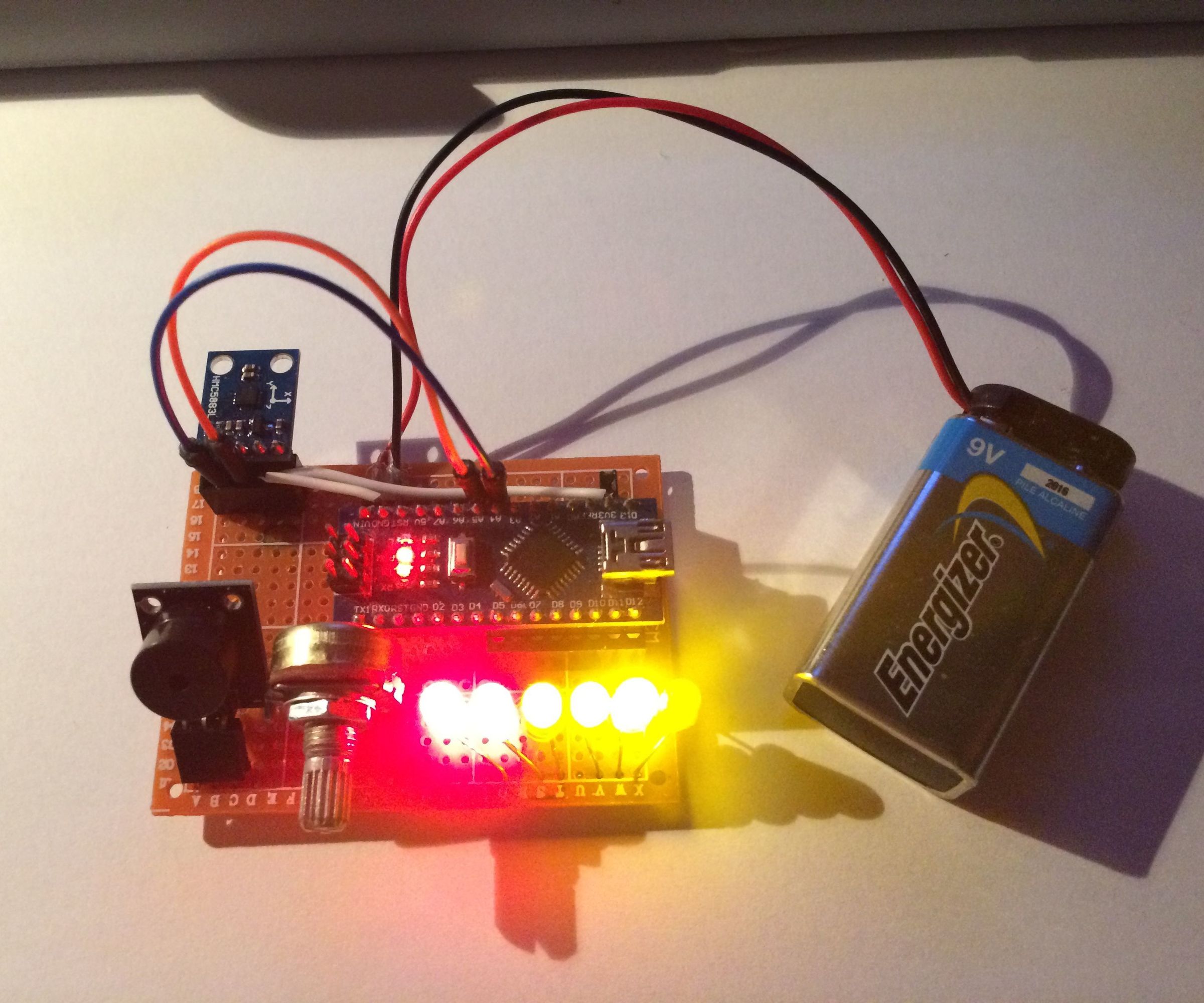 How to Make a Magnetic Force Field Change Detector
