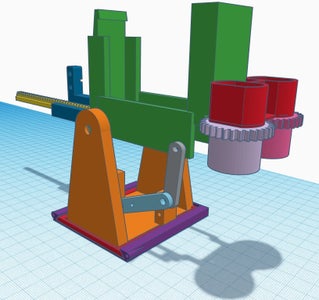 TINKERCAD Motorized Remote Control Nerf Gun