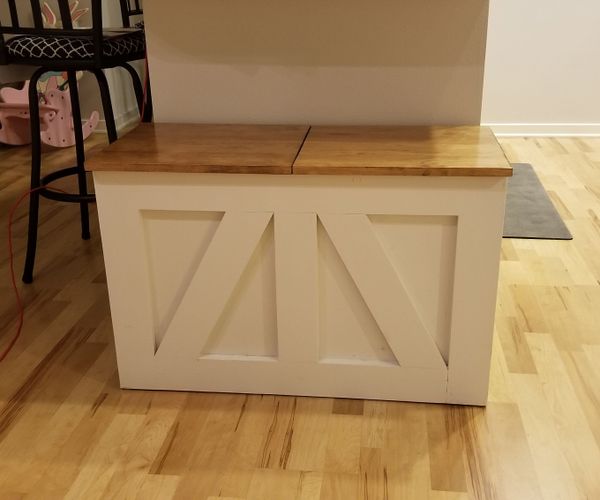 Concealed Trash/Recycle Bin