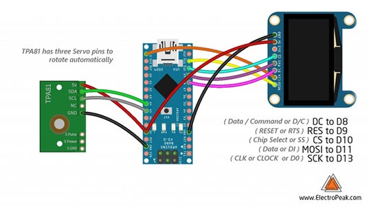 Motion and Gesture Detection by Arduino and PIR Sensor : 10 Steps ...
