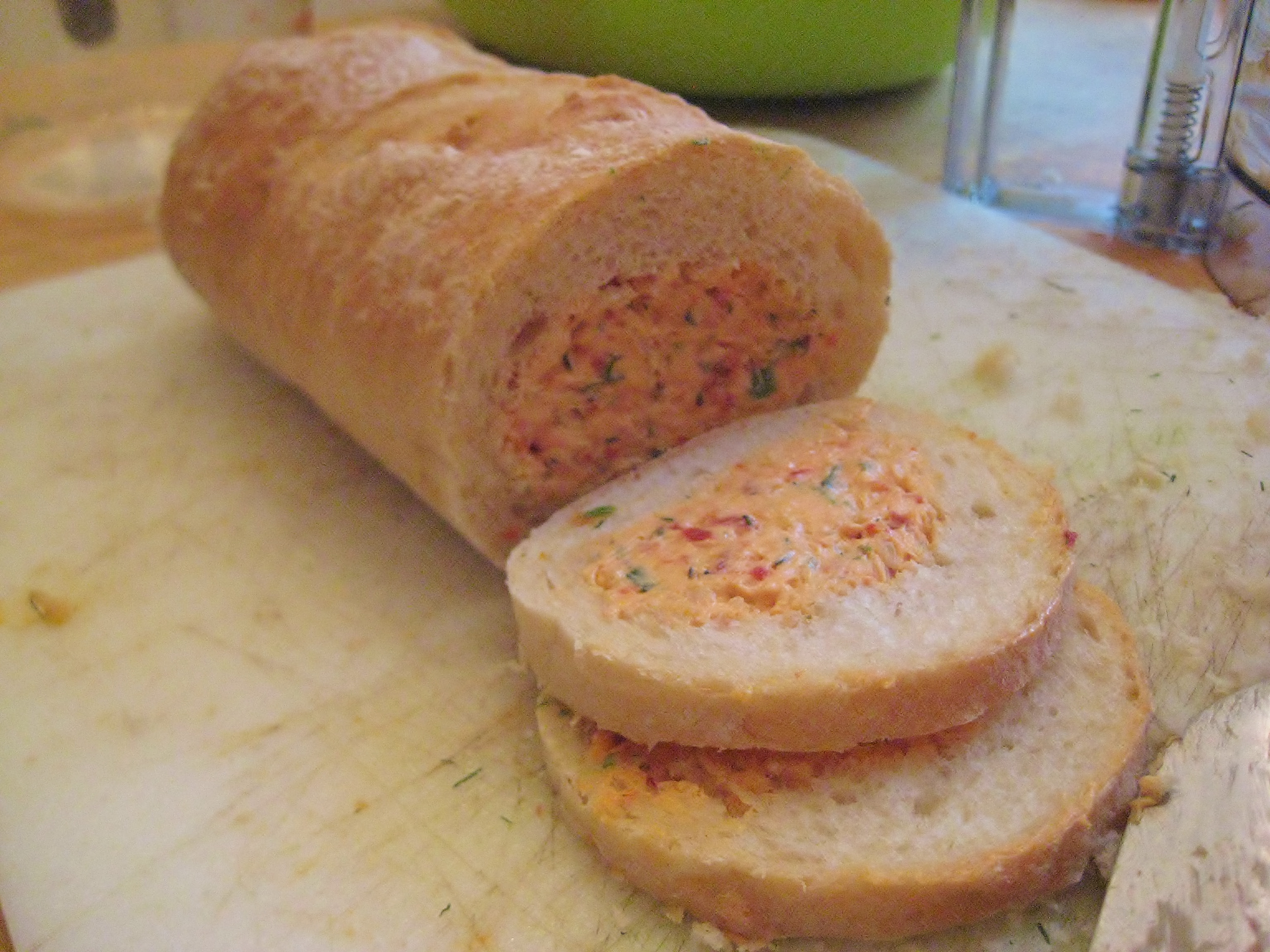 Cheese Stuffed Baguette