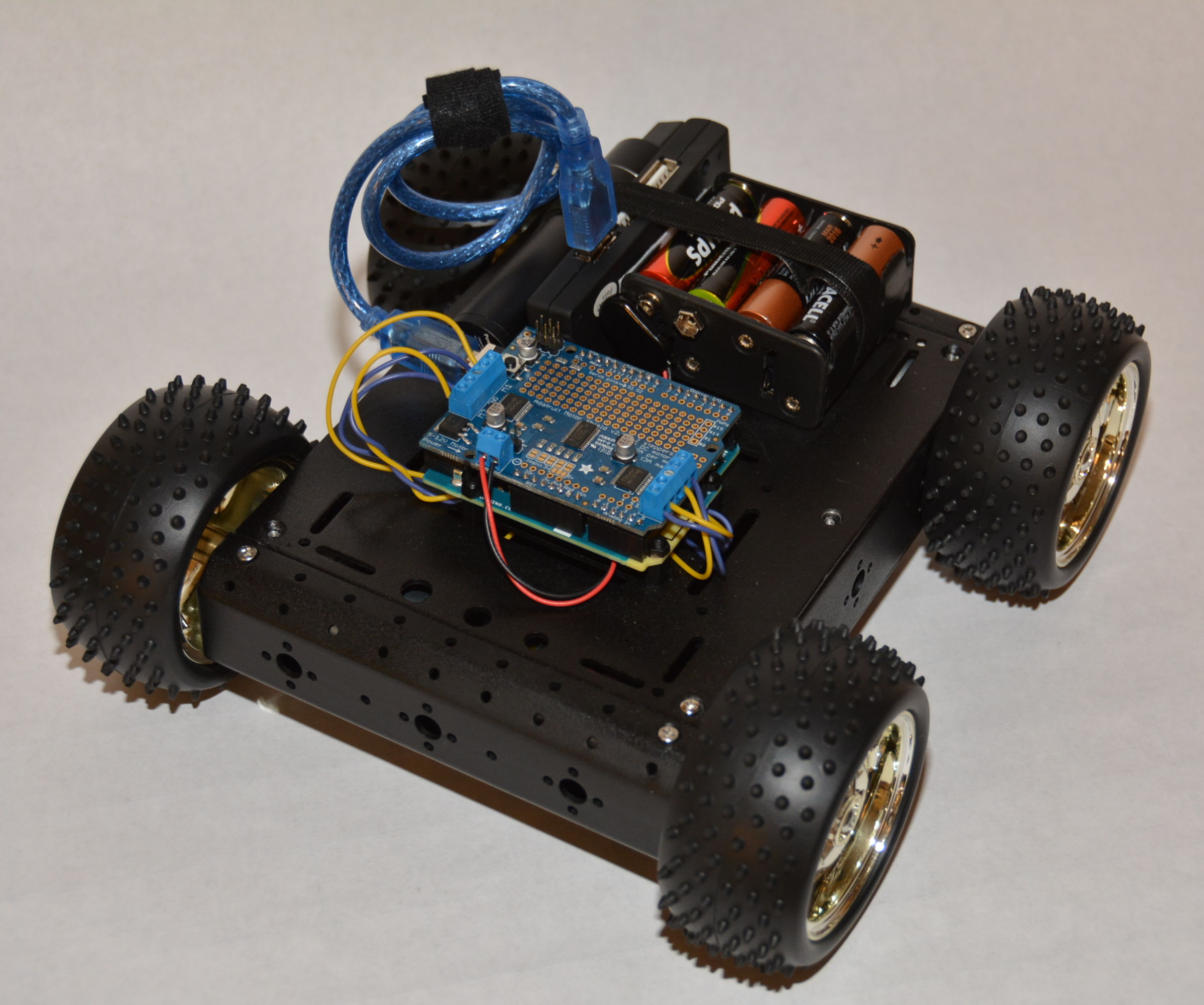 Robot Rover -  iPhone controlled using Blynk Joystick 