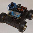 Robot Rover - iPhone controlled using Blynk Joystick