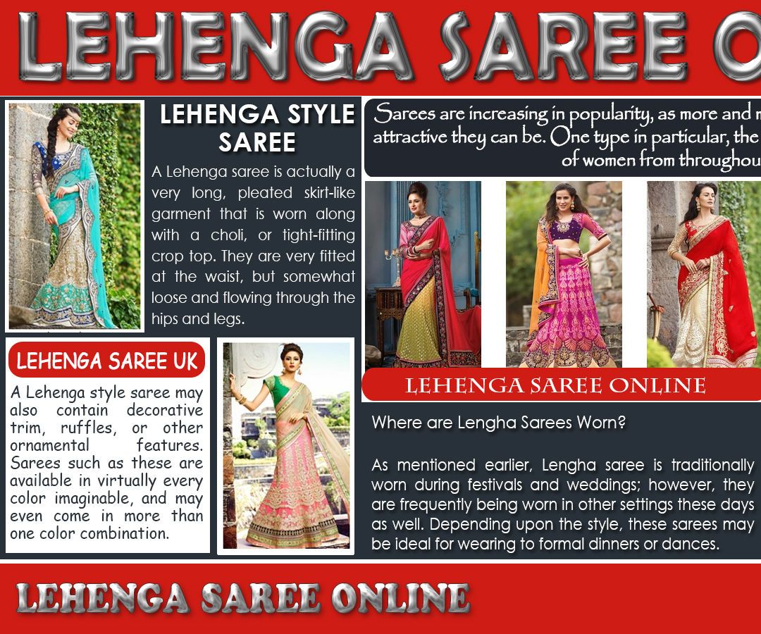 Lehenga Style Saree