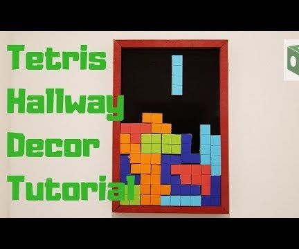 Tetris Hallway Decor Tutorial