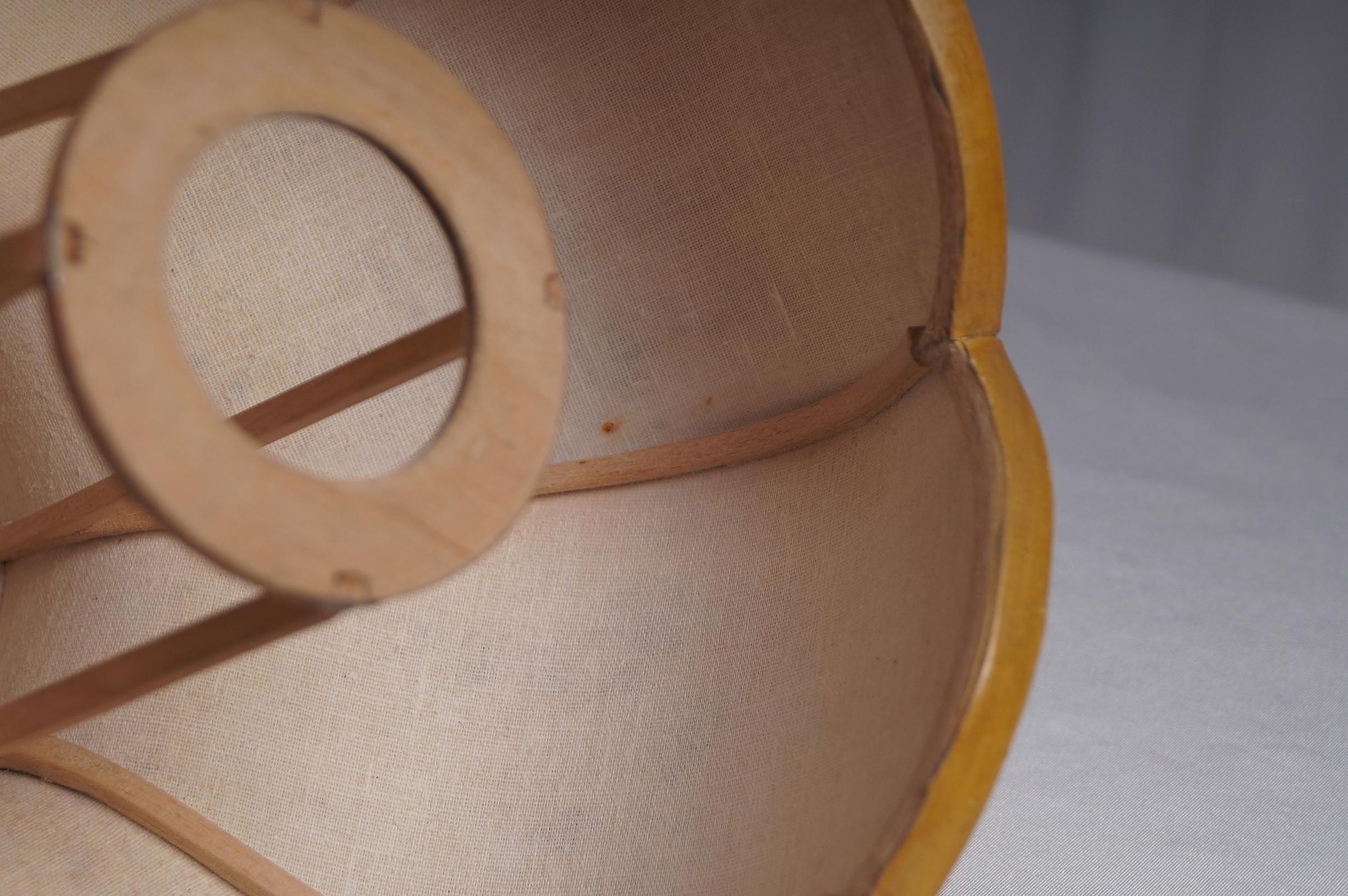 Vintage Style Wood Veneer Lampshade Instructables