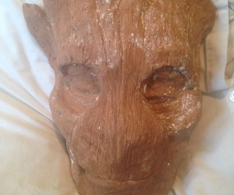 Sculpting a Groot Mask