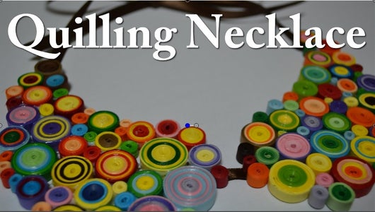 Quilling Necklace
